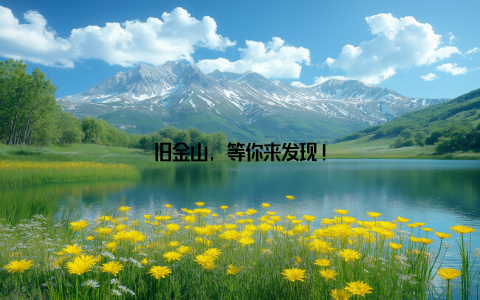 旧金山, 等你来发现!