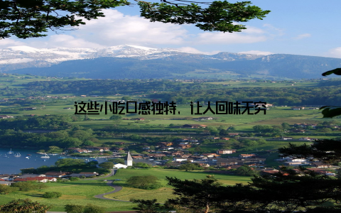 这些小吃口感独特, 让人回味无穷